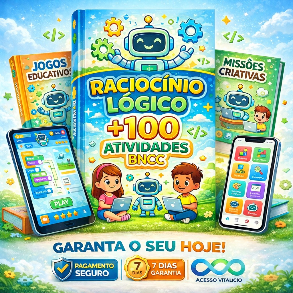 Kit Educação Financeira Infantil com atividades, jogos educativos e missões criativas